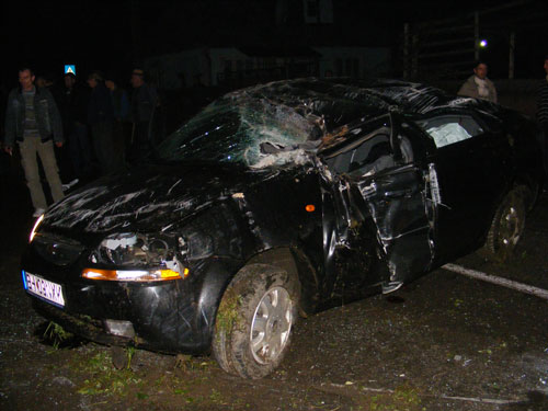 Foto accident Mara - 25 noiembrie, Maramures